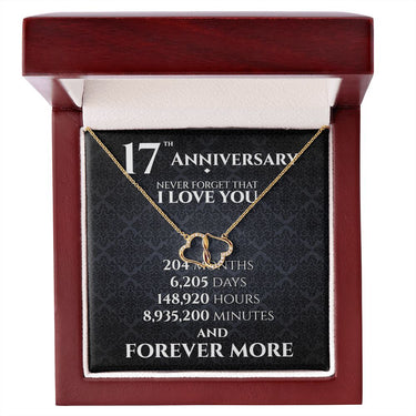 17th Anniversary Everlasting Love Necklace - Love You This Much